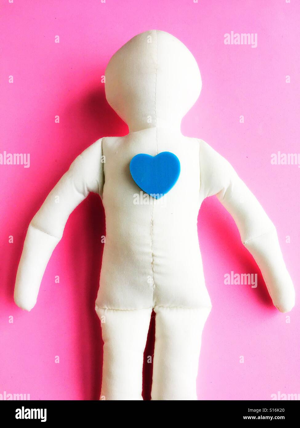 blank plush doll