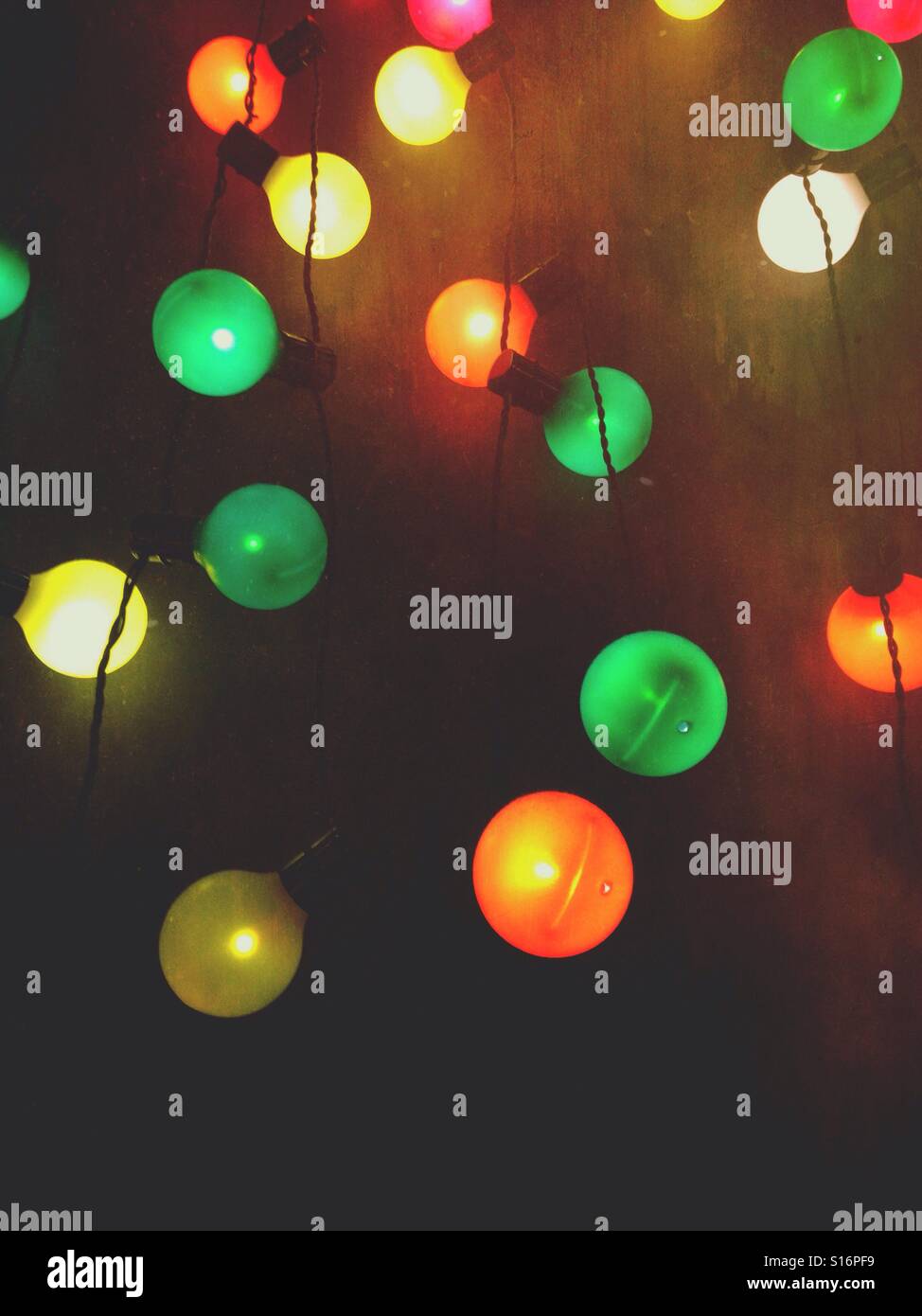 Tree lights - Smartphone Captured Stock Image