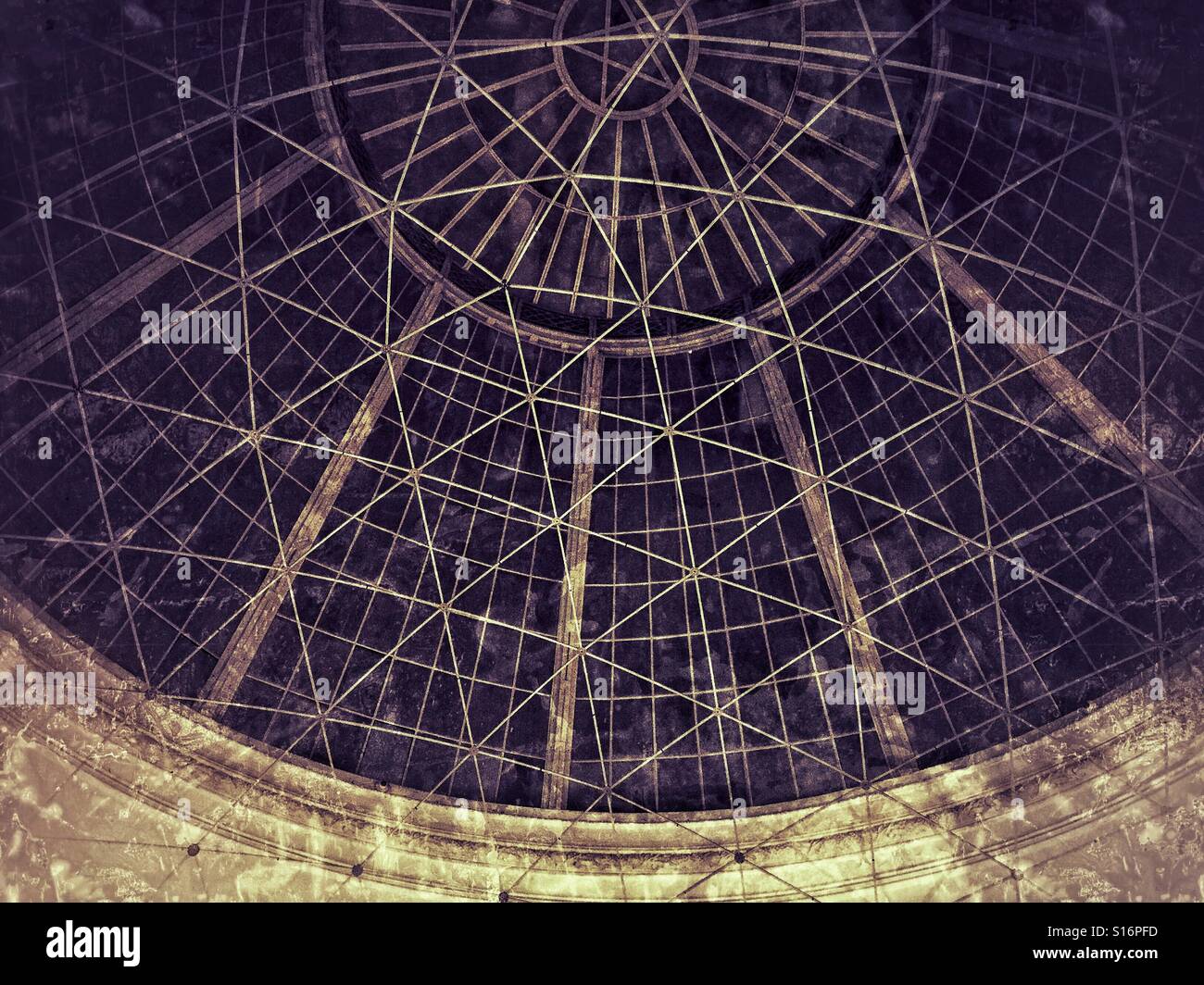 Dome cinema under construction - Smartphone Captured Stock Image