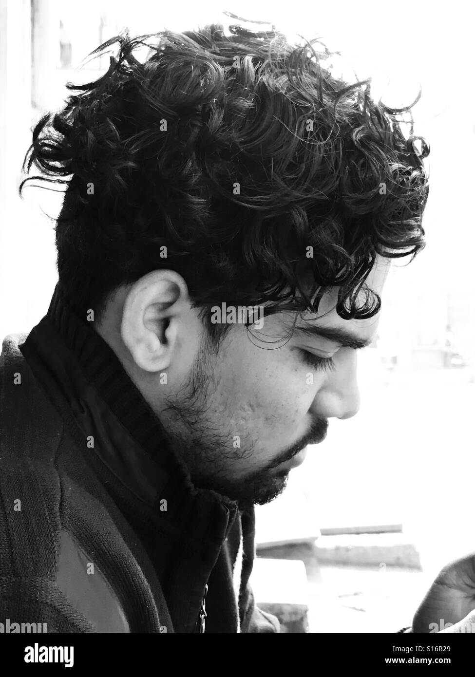 Indian boy Black and White Stock Photos & Images - Alamy