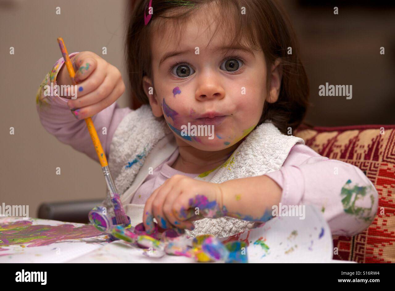 Well? Creative people are messy! - Smartphone Captured Stock Image