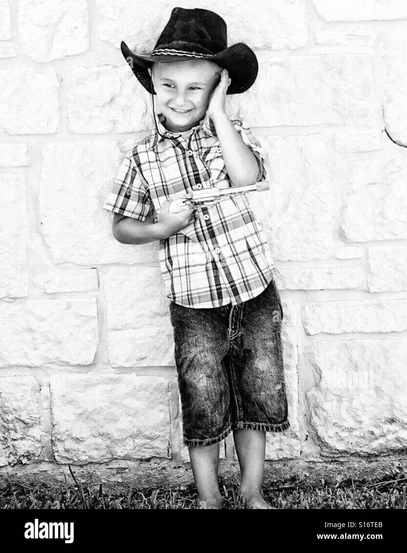 Mexican cowboy black and white hi-res stock photography and images - Alamy