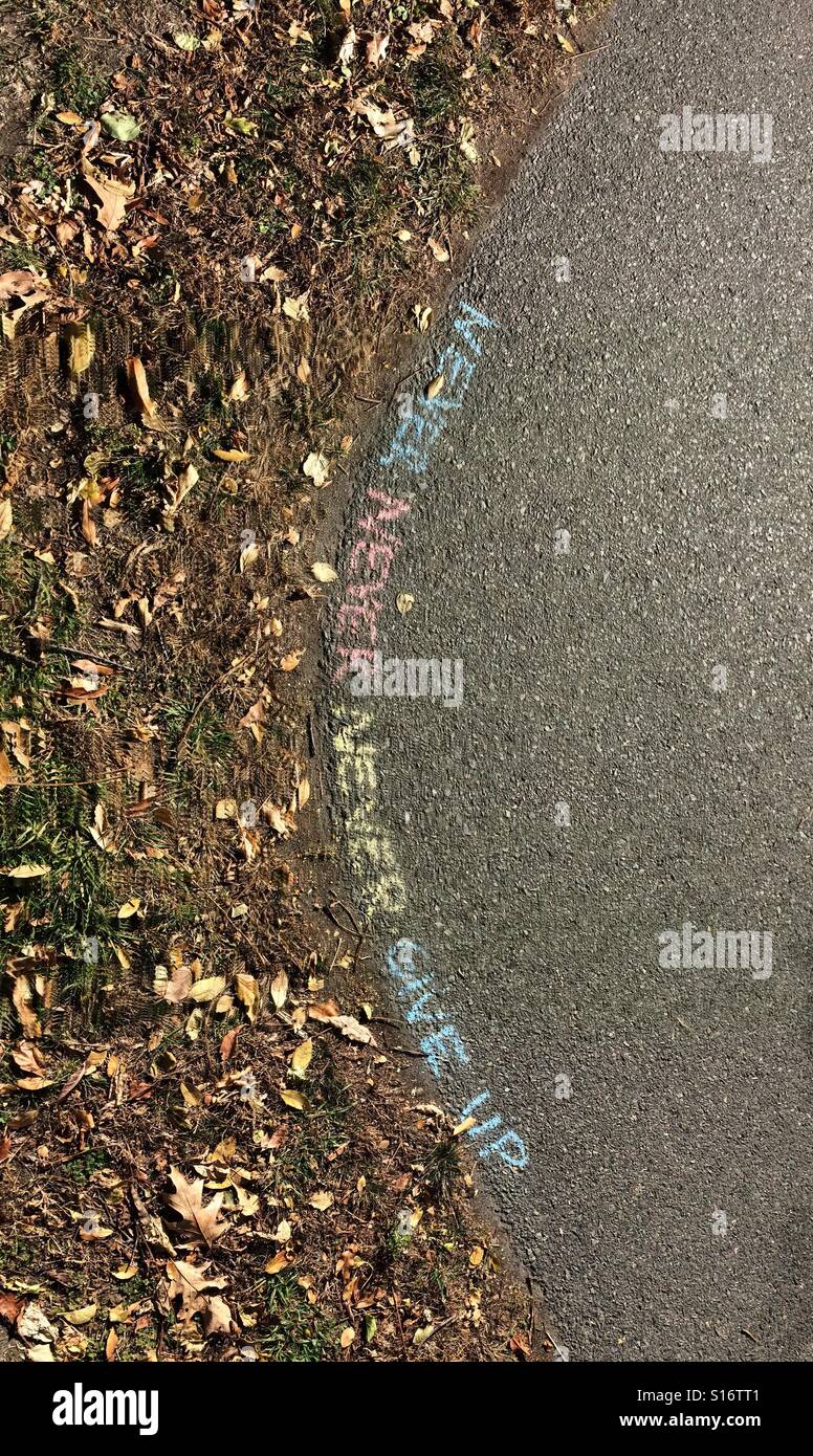 Never Give Up Stock Photo