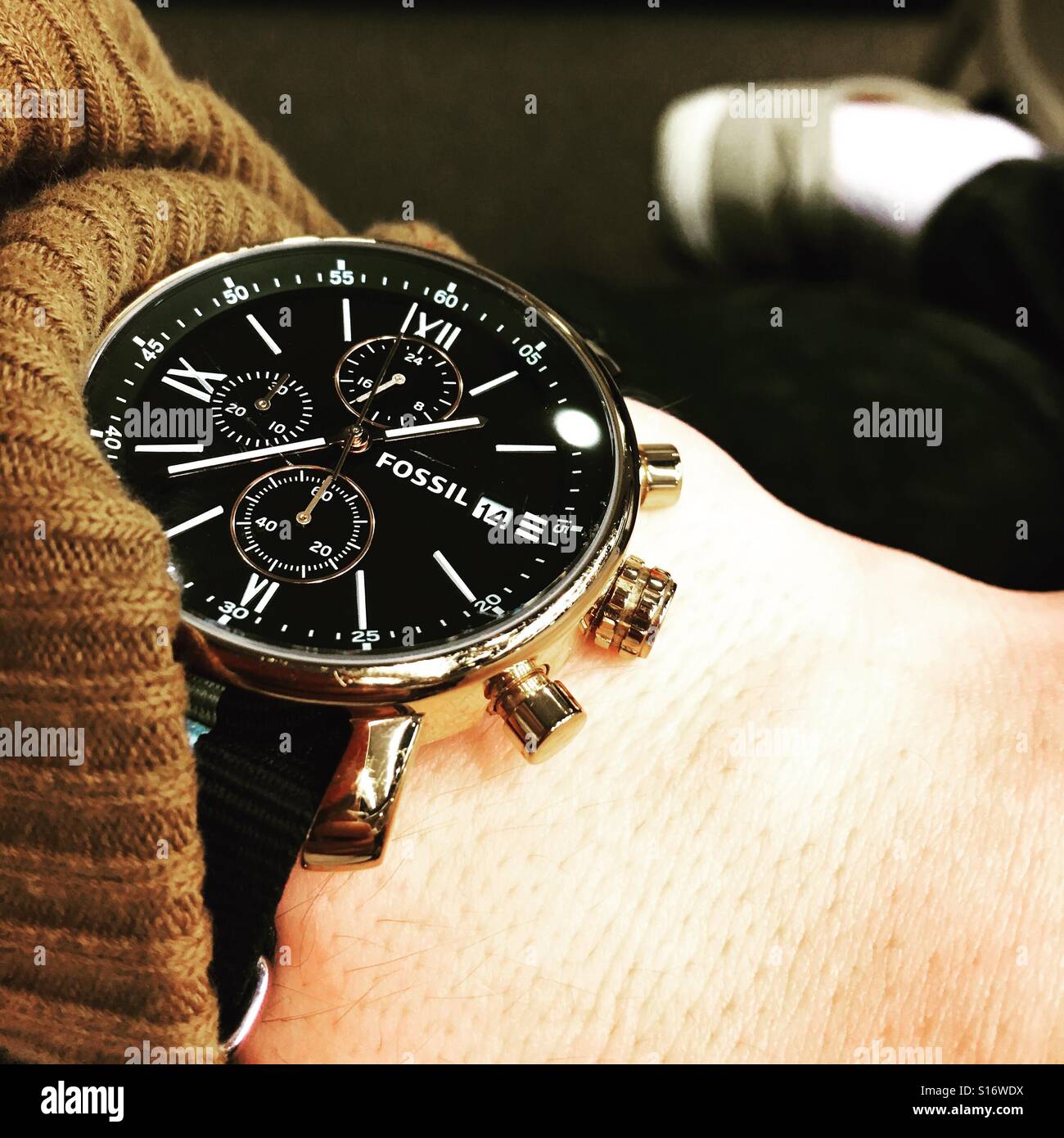 Fossil watch High Resolution Stock 
