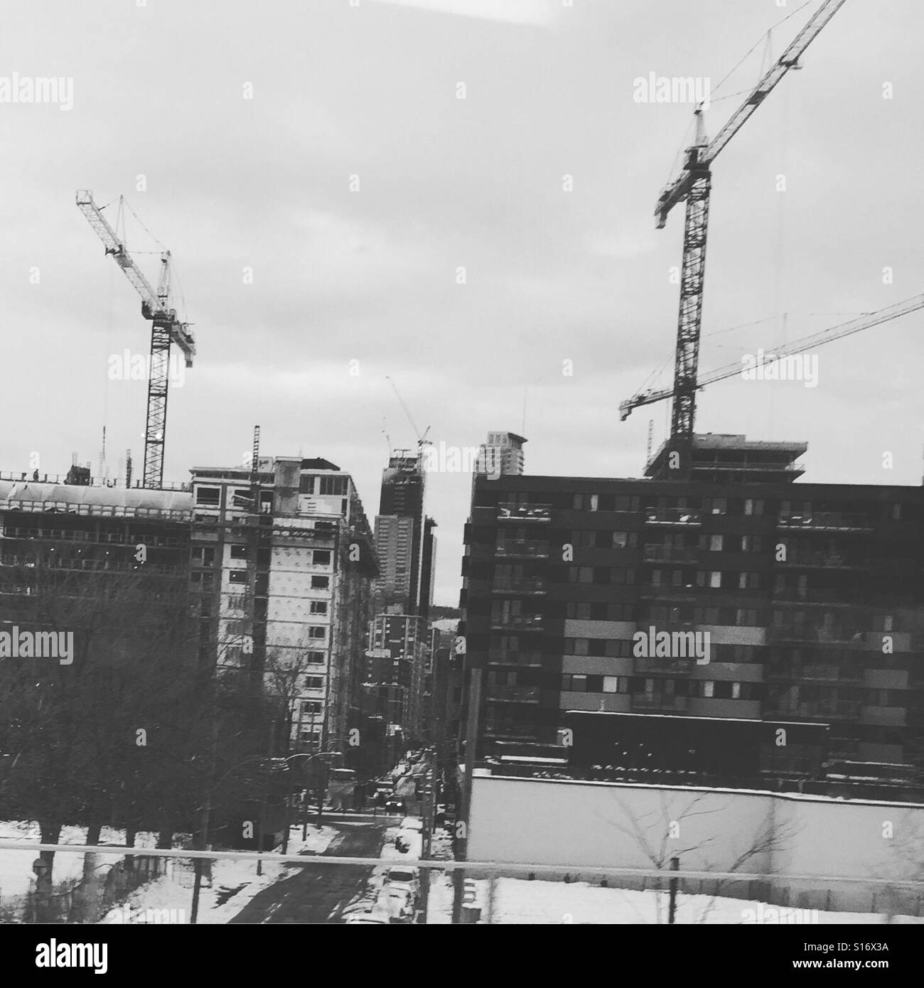 Buildings under Black and White Stock Photos & Images - Alamy