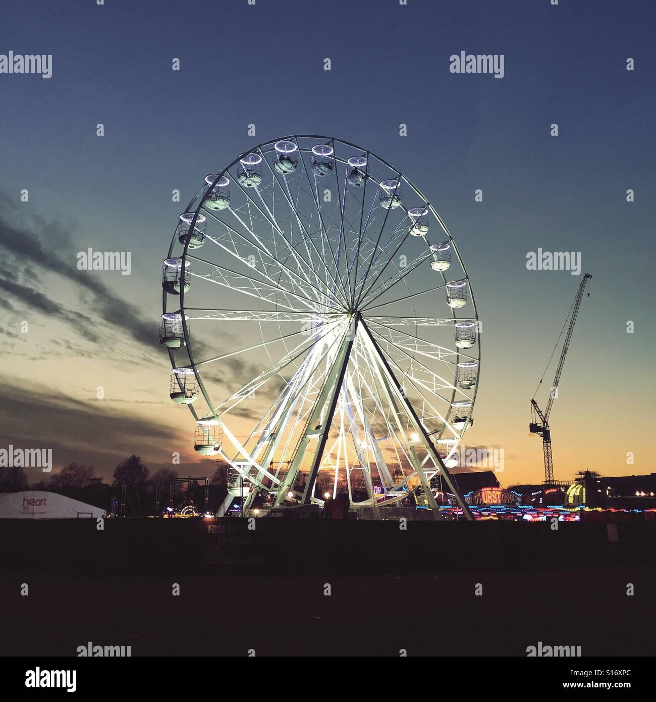 Cambridge big wheel Stock Photo Alamy