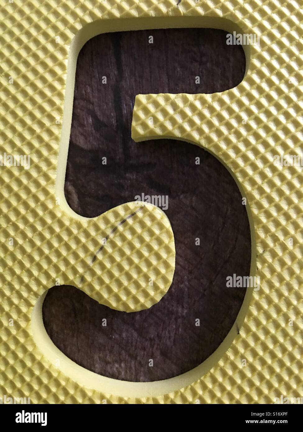 Number five Stock Photo