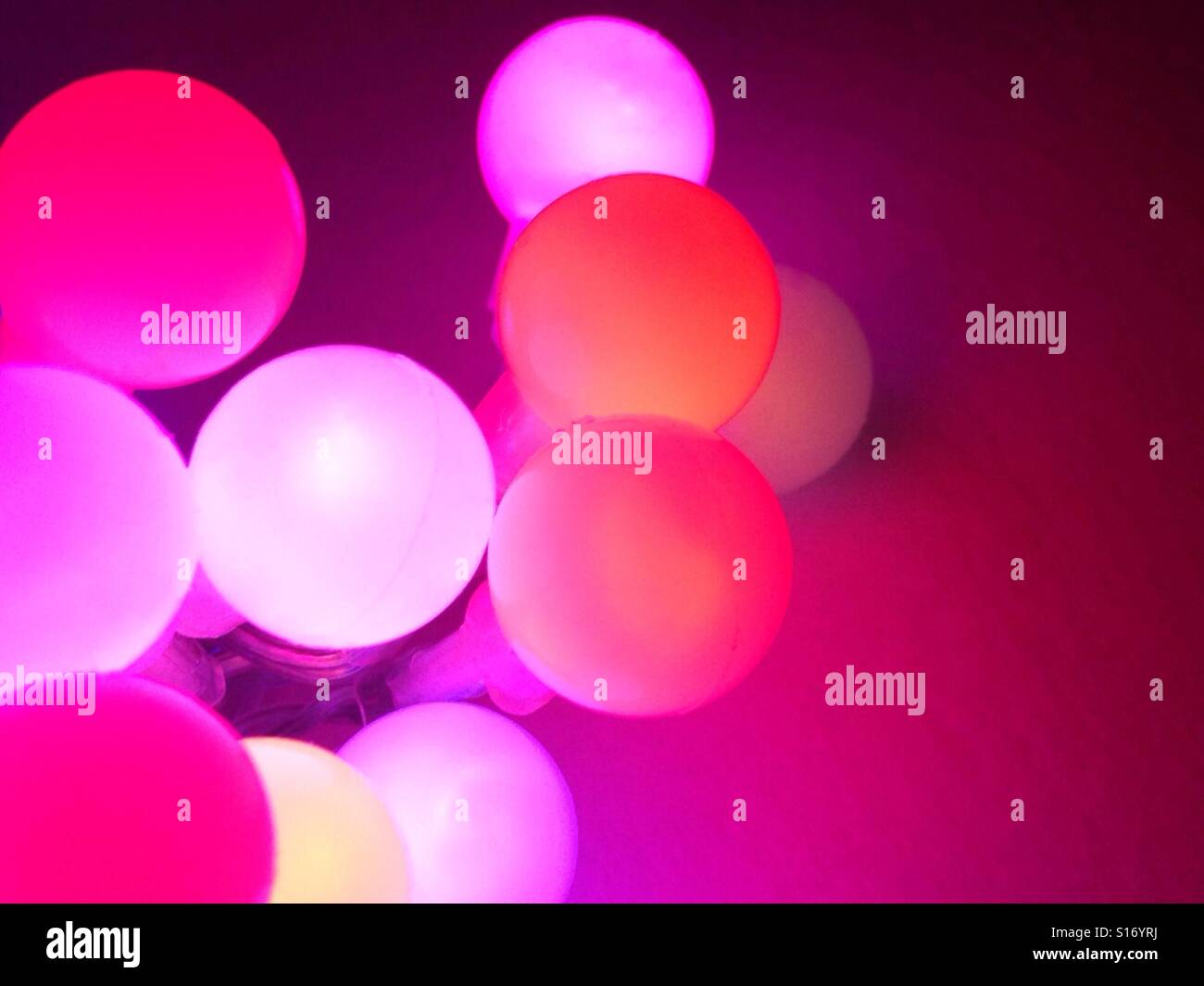 Christmas lights - Smartphone Captured Stock Image