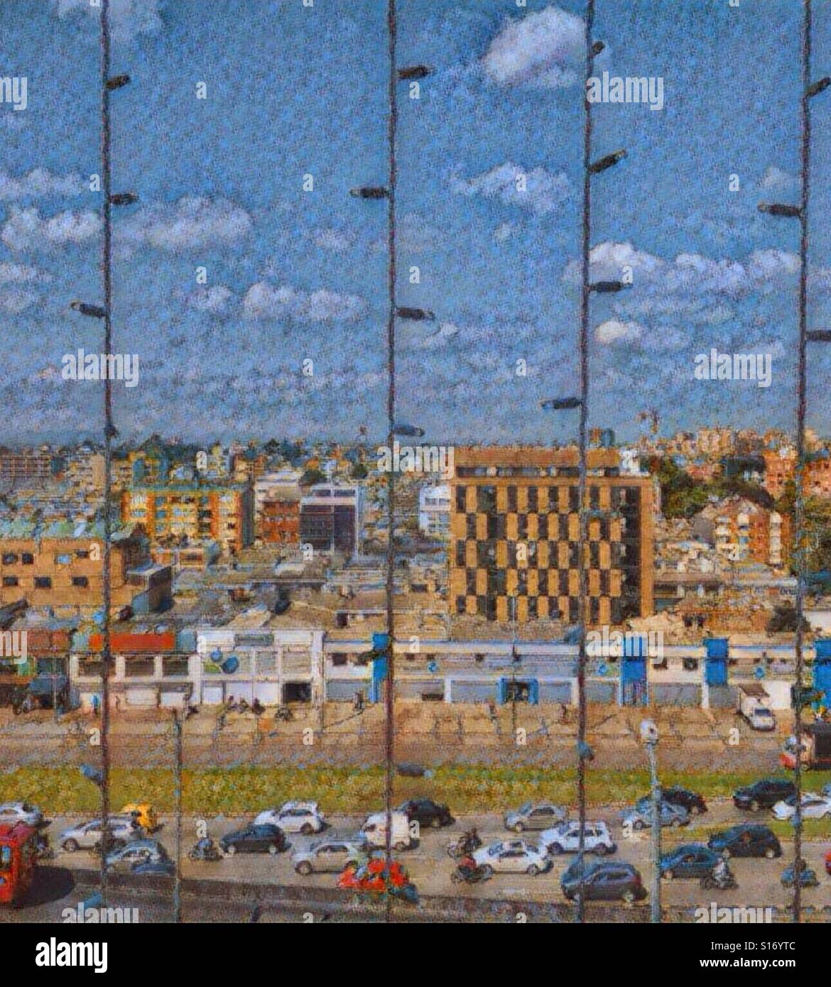 Bogotá, Colombia - Smartphone Captured Stock Image