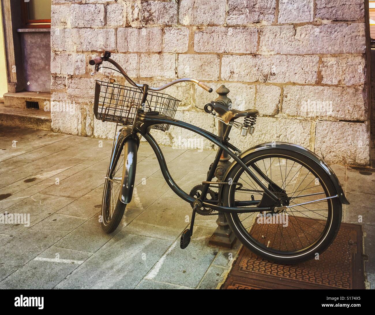 Old bicycle - Smartphone Captured Stock Image
