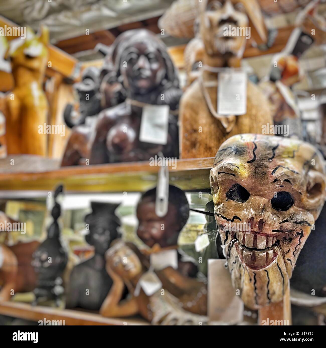 Witch doctor Stock Photo