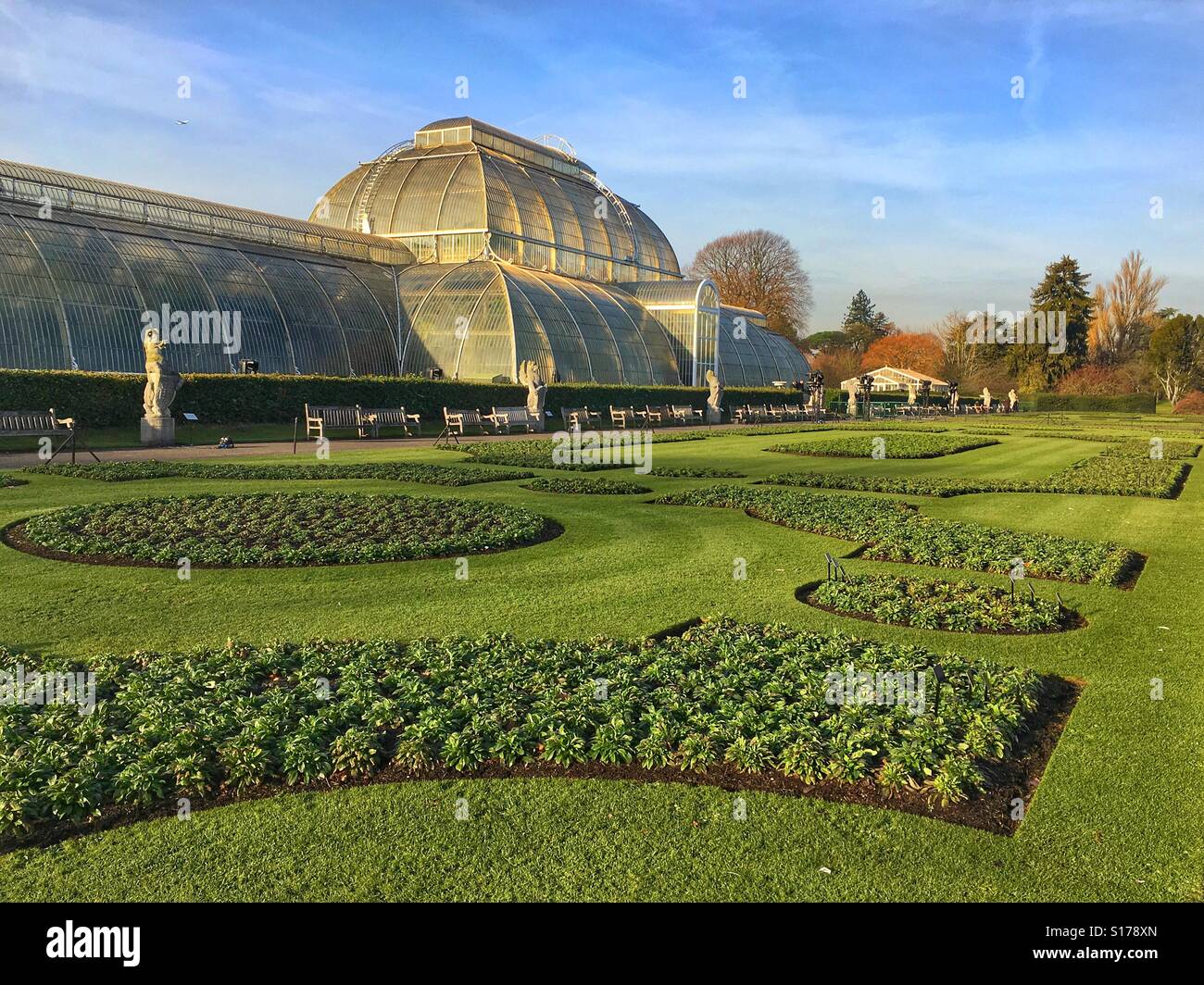 Palm House, Kew Gardens Stock Photo