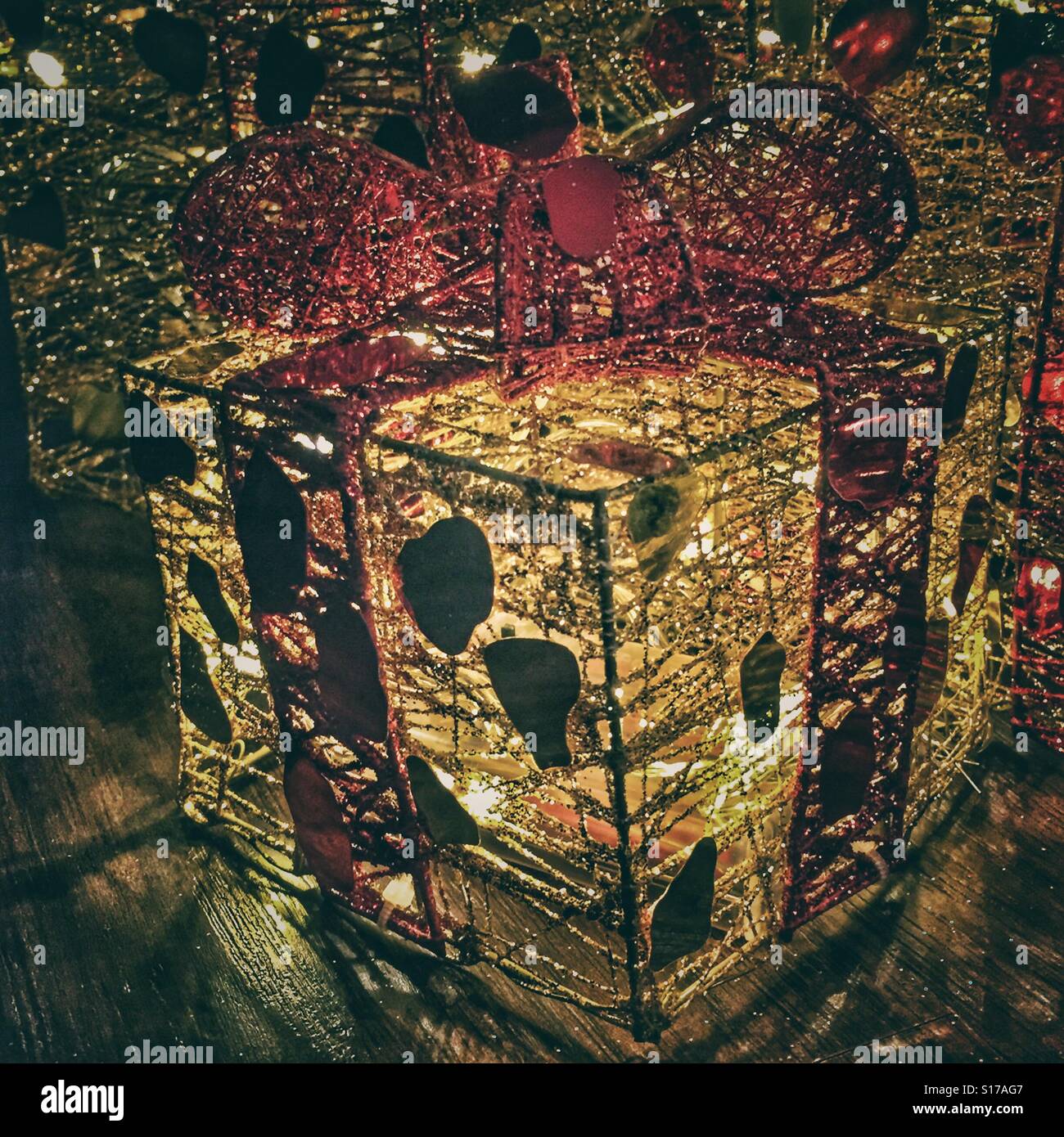 Red and gold lights hires stock photography and images Alamy