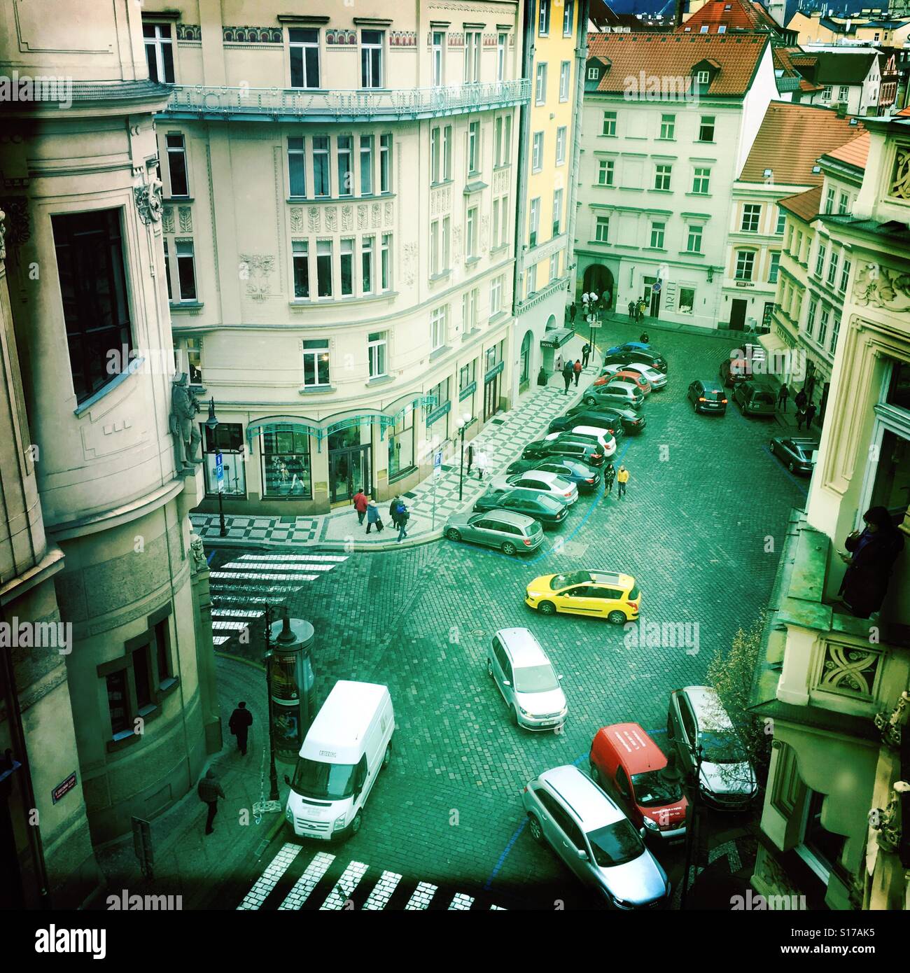 Prague near municipal house hi-res stock photography and images - Alamy