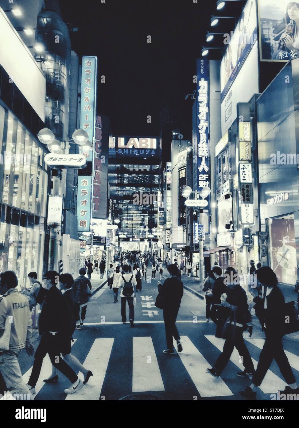 The streets of Tokyo - Smartphone Captured Stock Image