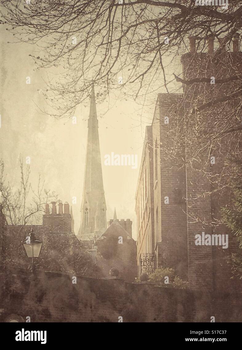 Rooftops of Hampstead - Smartphone Captured Stock Image