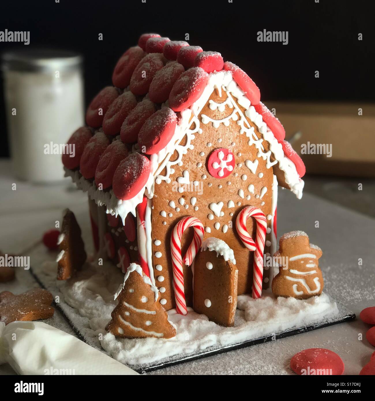 Gingerbread house - Smartphone Captured Stock Image