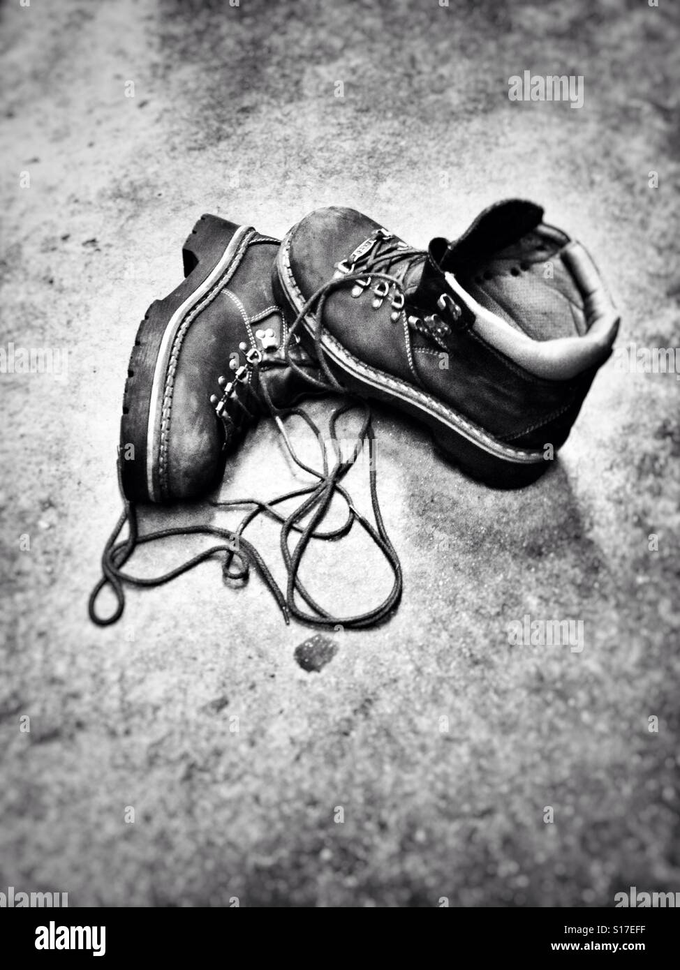 Shoes off - Smartphone Captured Stock Image