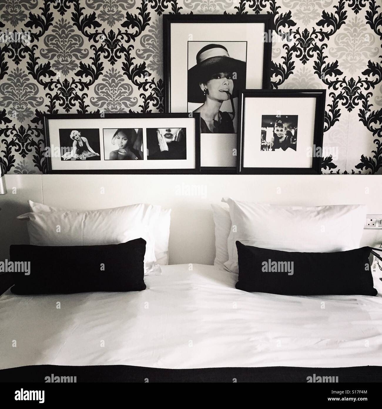 Hotel Room, Johannesburg Stock Photo