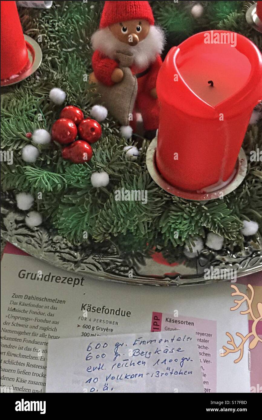 Prepare xmas dinner... - Smartphone Captured Stock Image