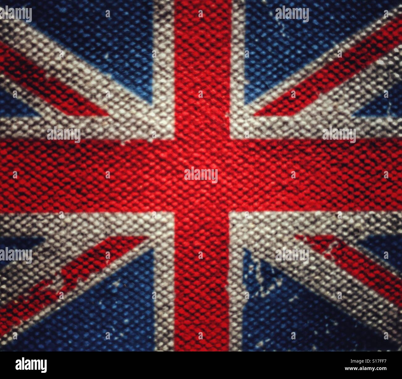 Union Jack flag - Smartphone Captured Stock Image