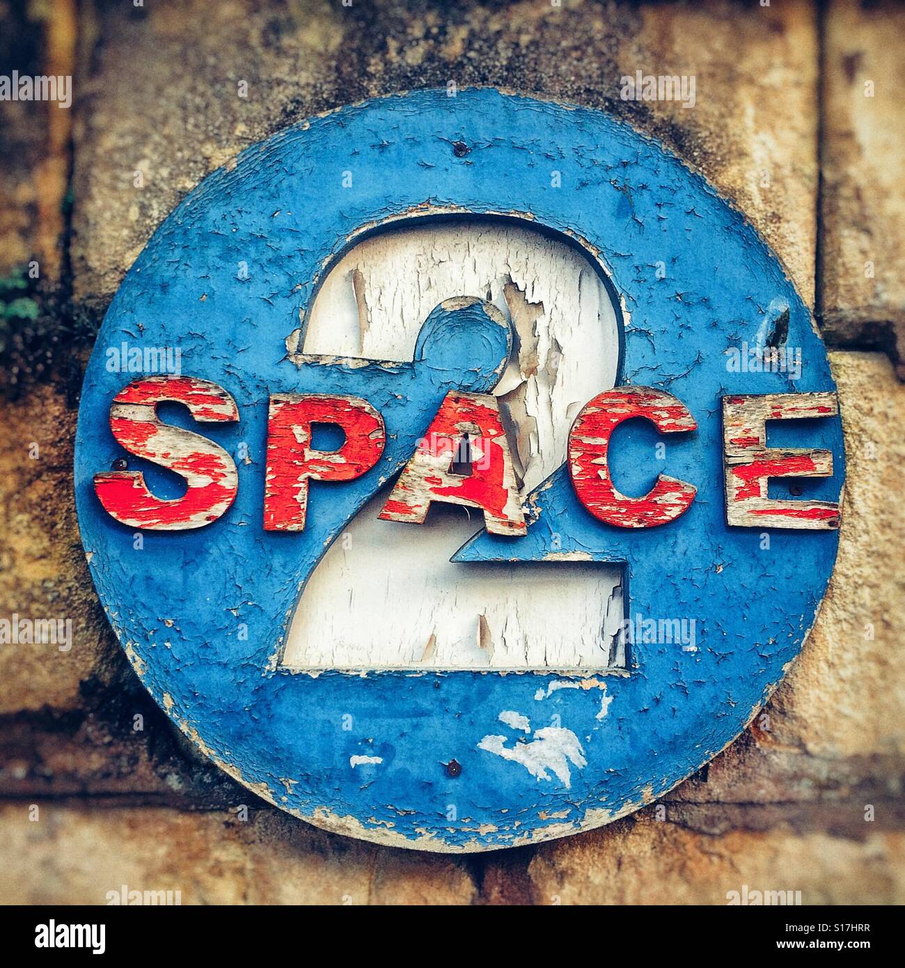 Space 2 sign Stock Photo