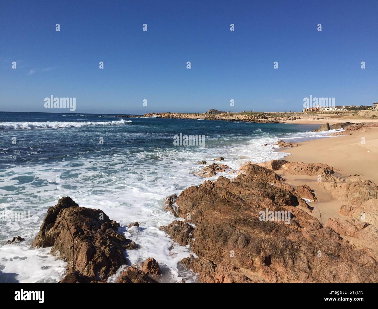 Sunny day at the beach Stock Photo - Alamy
