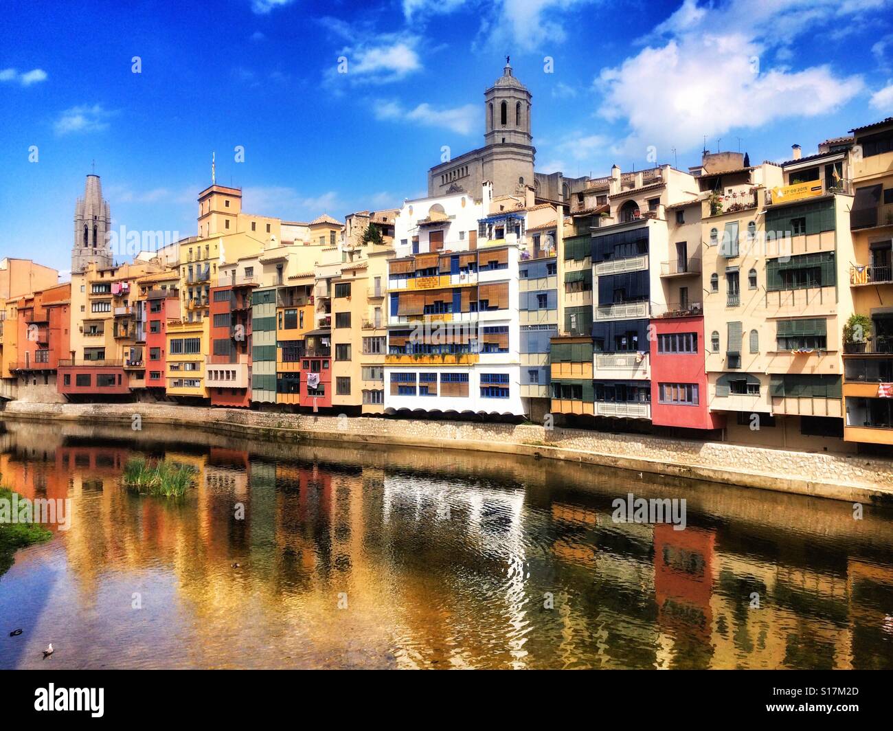 Girona in Catalonia, Spain Stock Photo