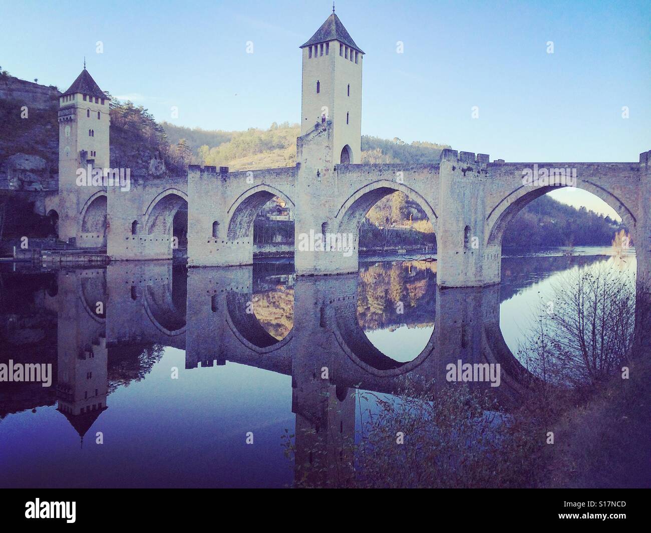 Bridge in France Stock Photo Alamy