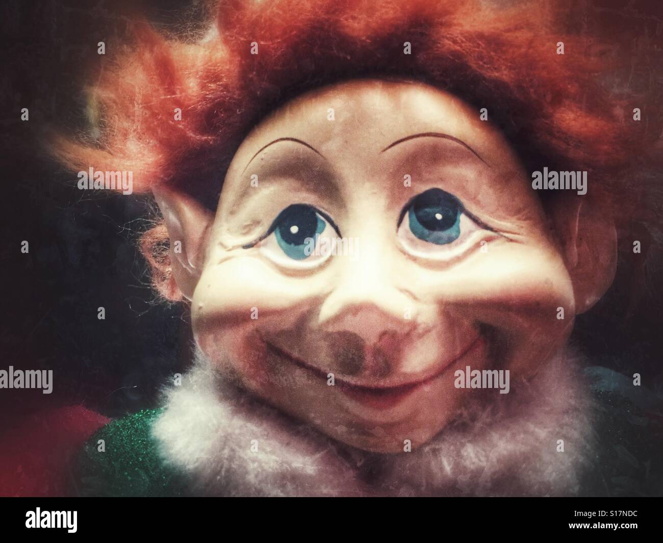 A creepy elf face Stock Photo Alamy