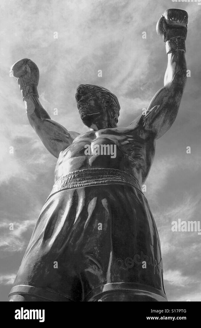Rocky statue in Philadelphia Stock Photo Alamy