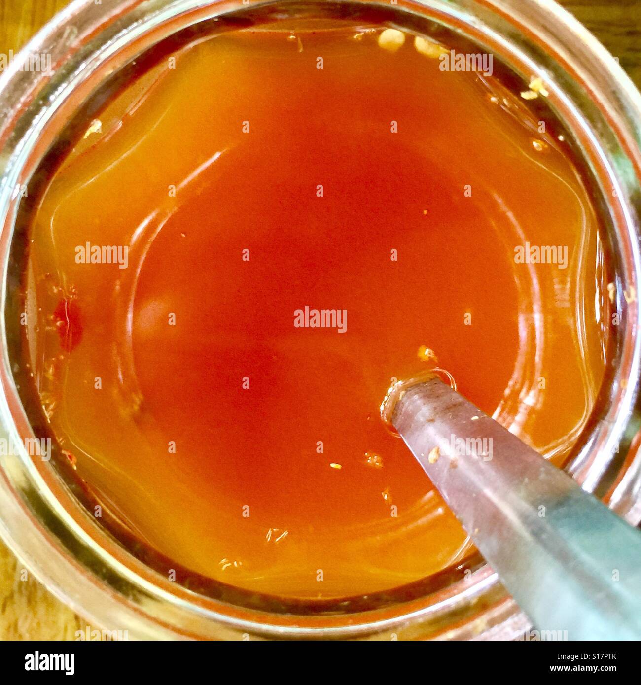 Thai condiments chilli vinegar Stock Photo Alamy