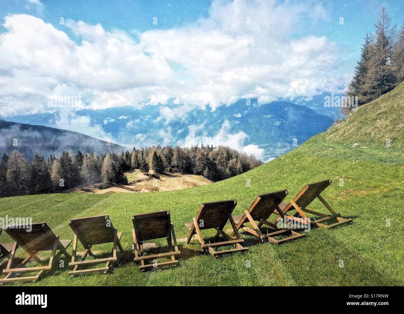 Cinema.. KnottnKino.. Mountain! - Smartphone Captured Stock Image