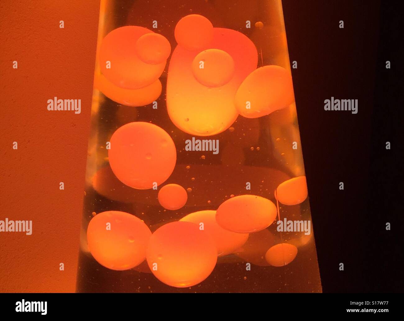 Lava lamp - Smartphone Captured Stock Image