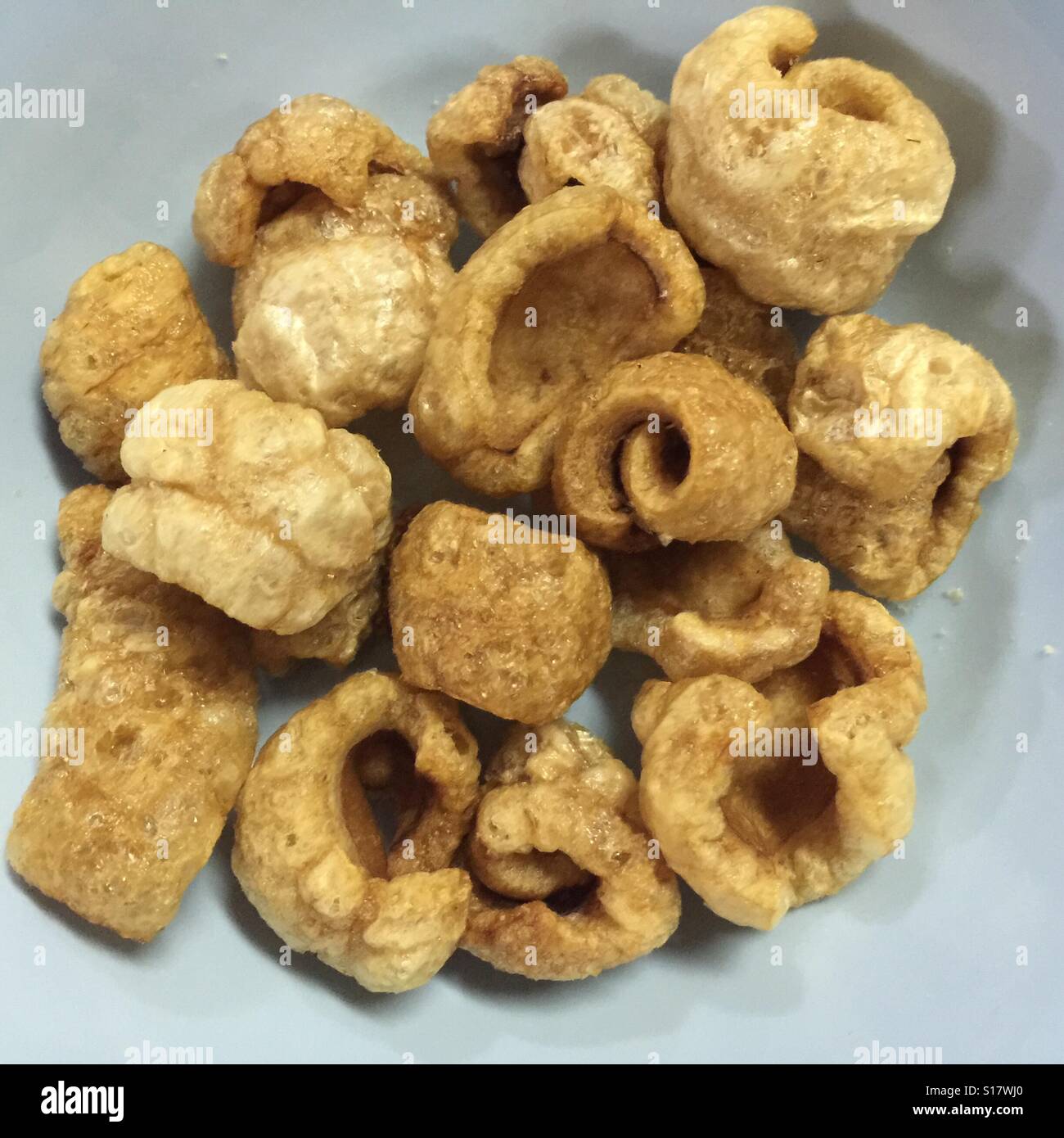 Crispy fried pork rind, Chiang Mai, Thailand Stock Photo Alamy