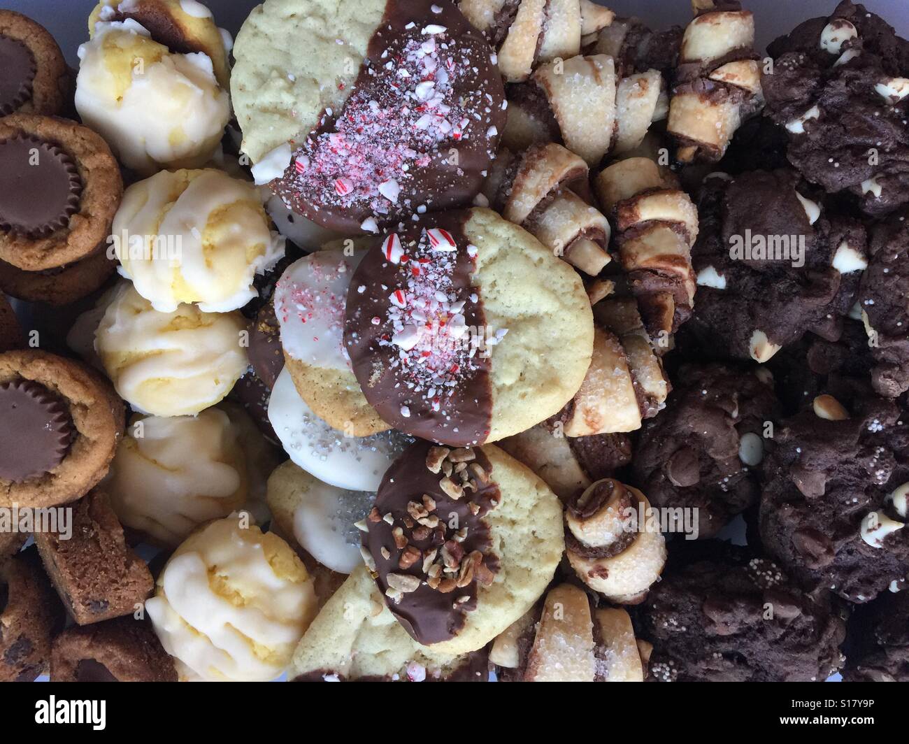 Holiday cookies - Smartphone Captured Stock Image