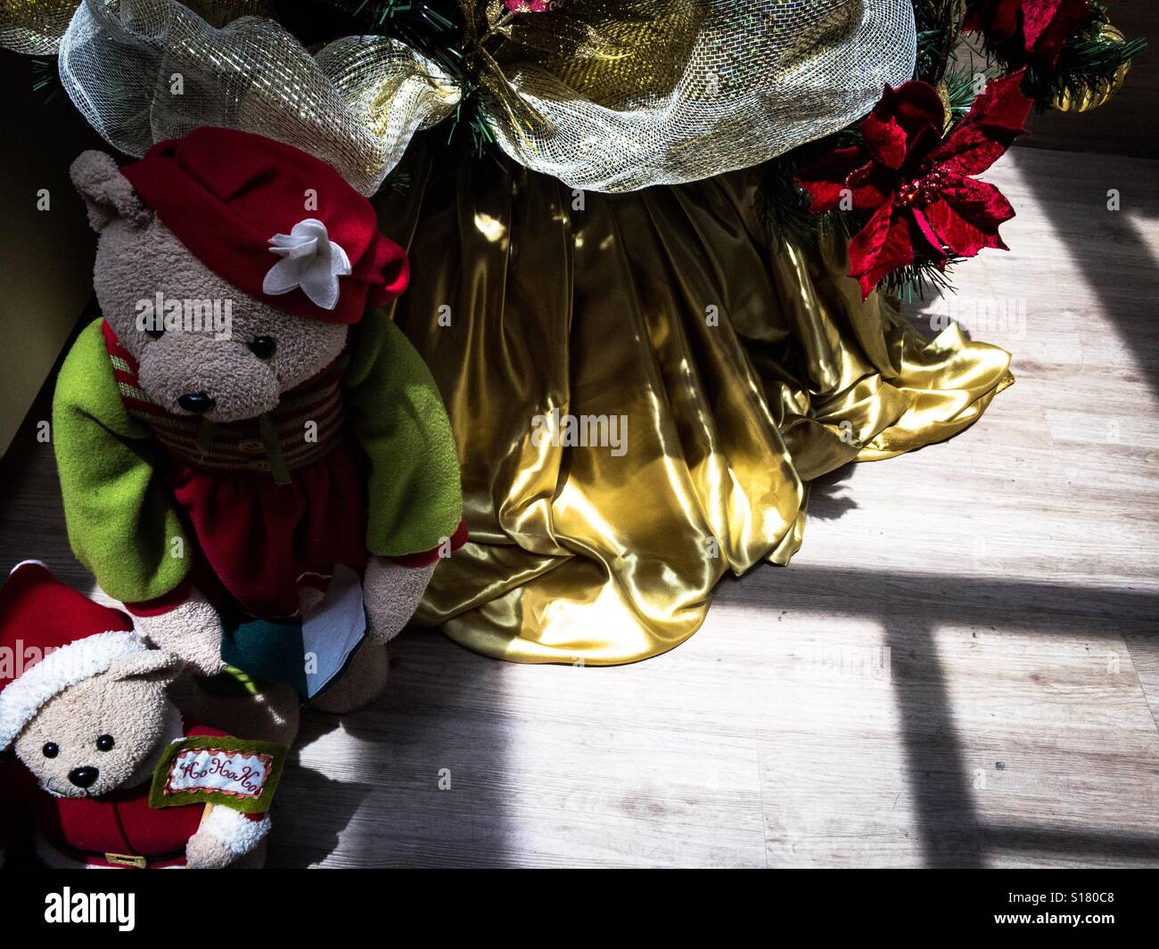 Christmas tree - Smartphone Captured Stock Image