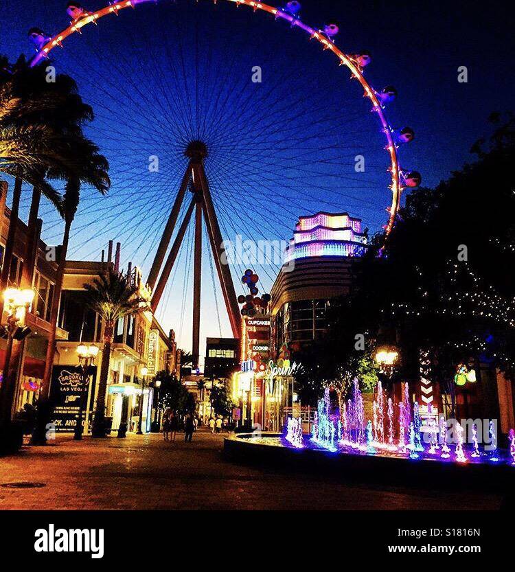 LINQ Las Vegas Stock Photo
