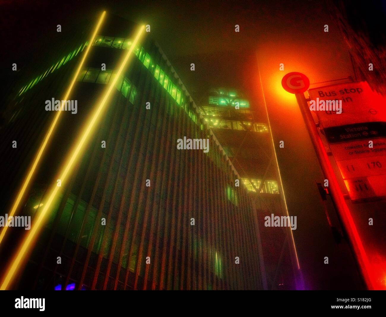 Architecture in Victoria, London. - Smartphone Captured Stock Image