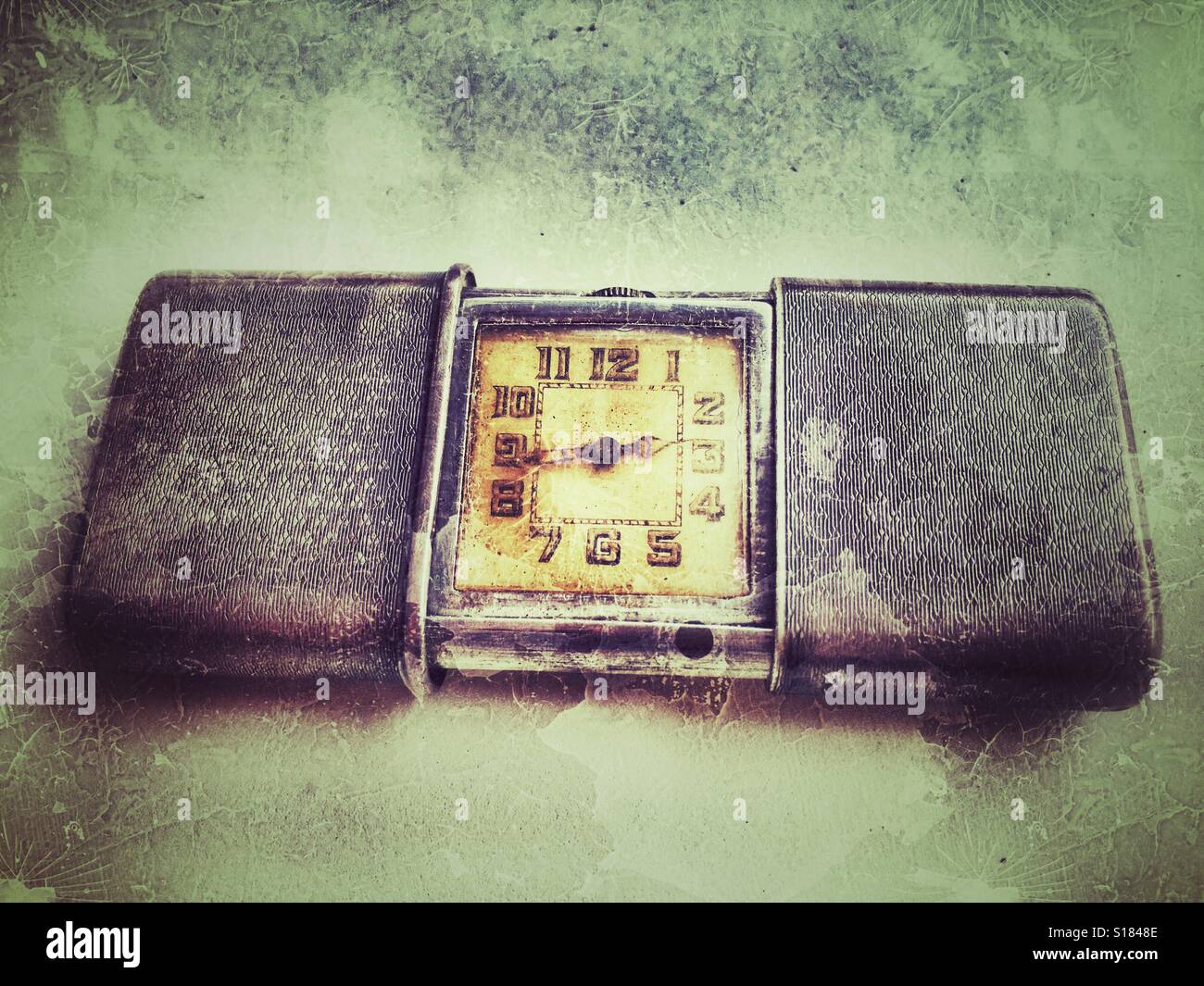 Vintage watch - Smartphone Captured Stock Image