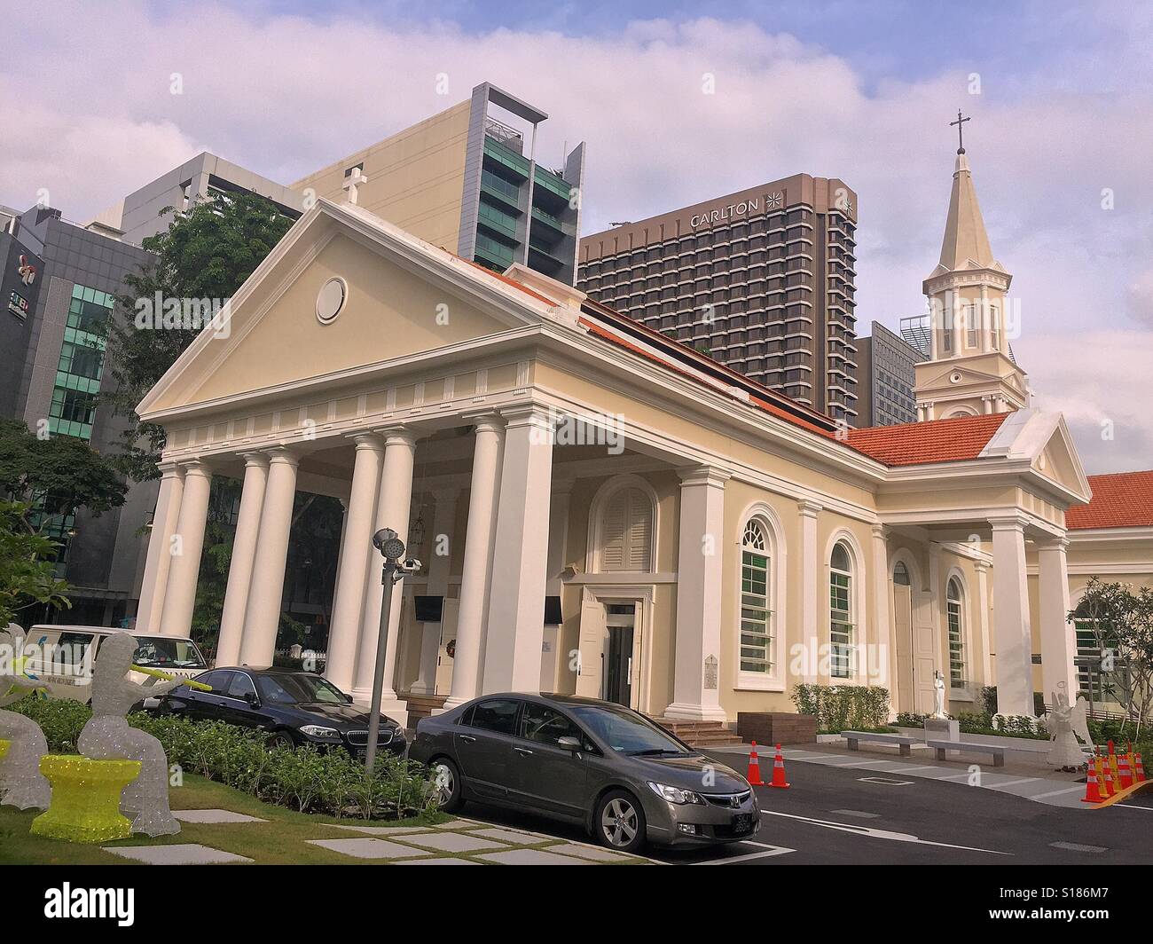 The Cathedral of the Good Shepherd in Singapore reopens its doors after
