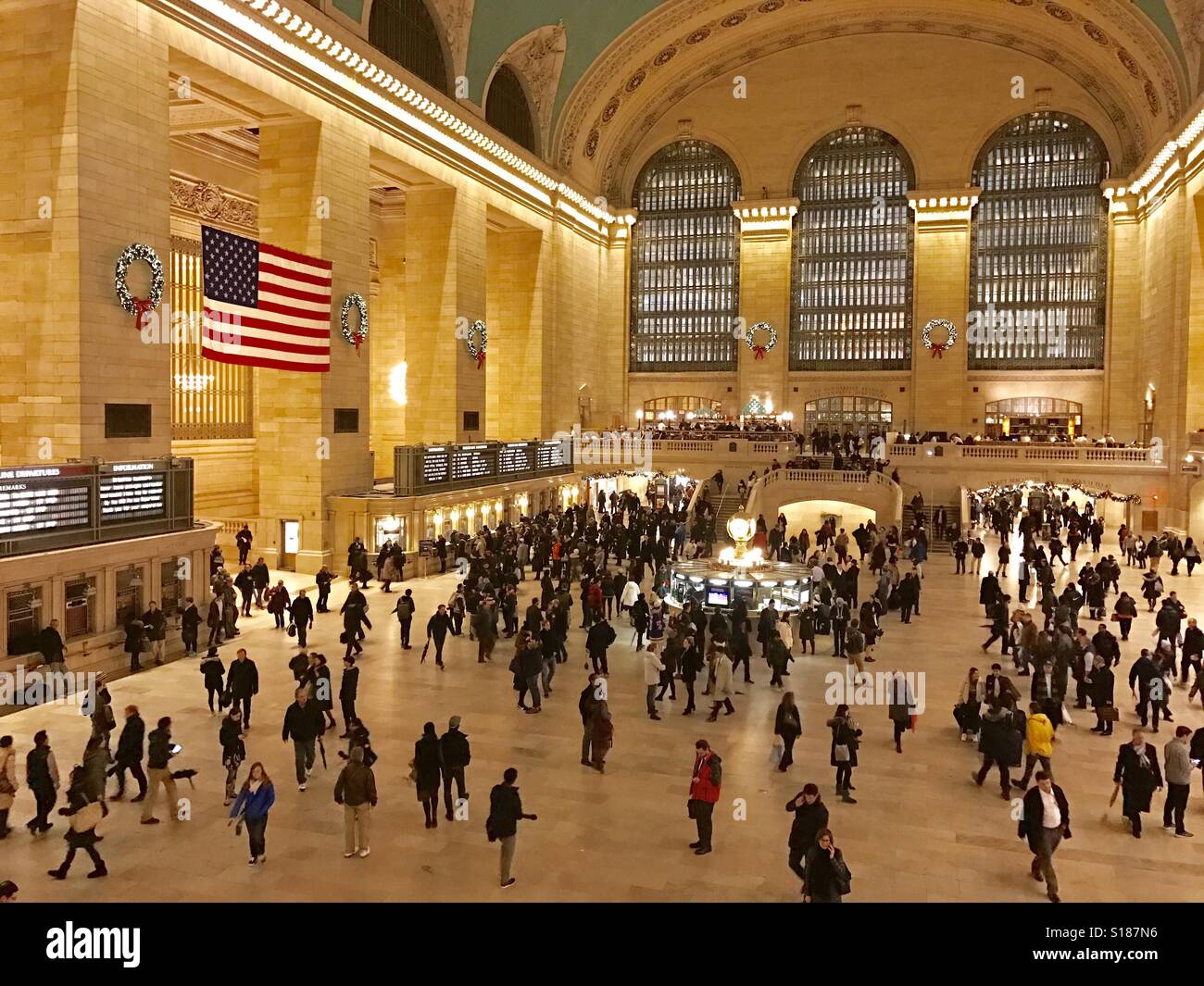 Grand Central Terminal - New York - Smartphone Captured Stock Image