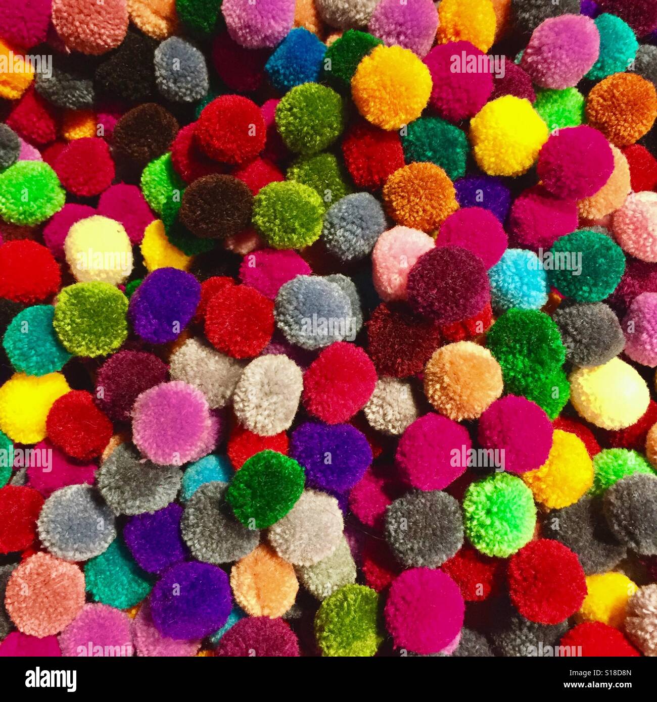 Colorful Cotton Balls Picture. Image: 4804543