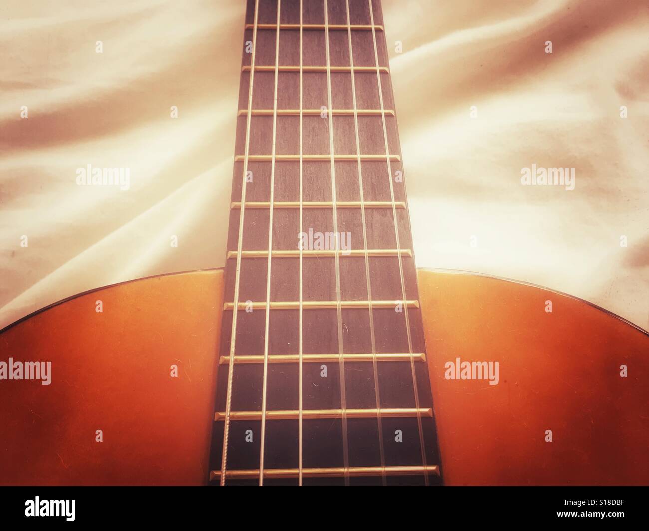 Guitar. - Smartphone Captured Stock Image