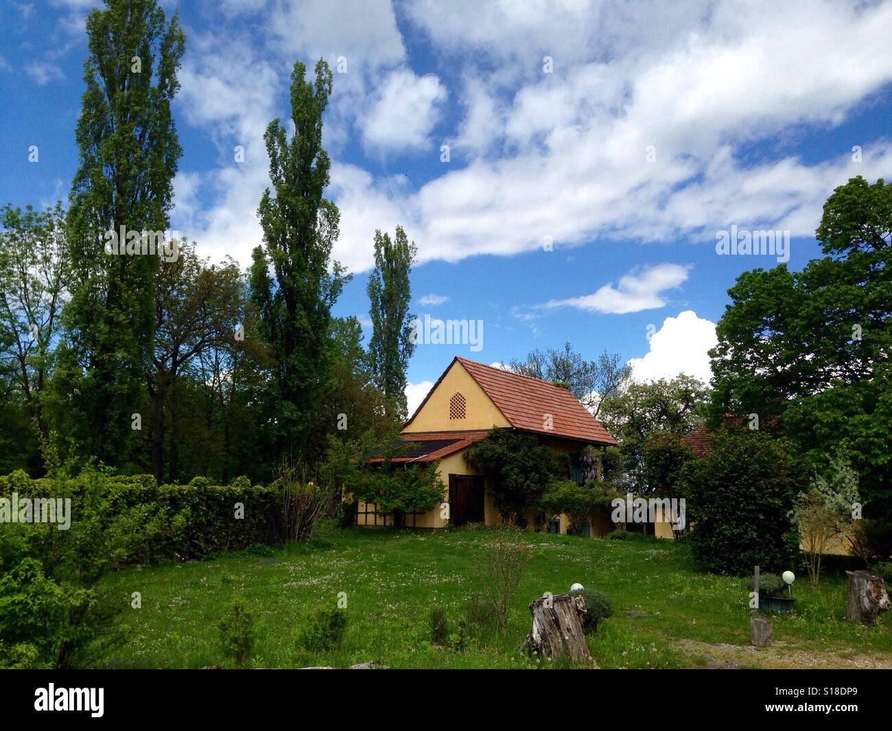 Hungarian countryside Stock Photo Alamy