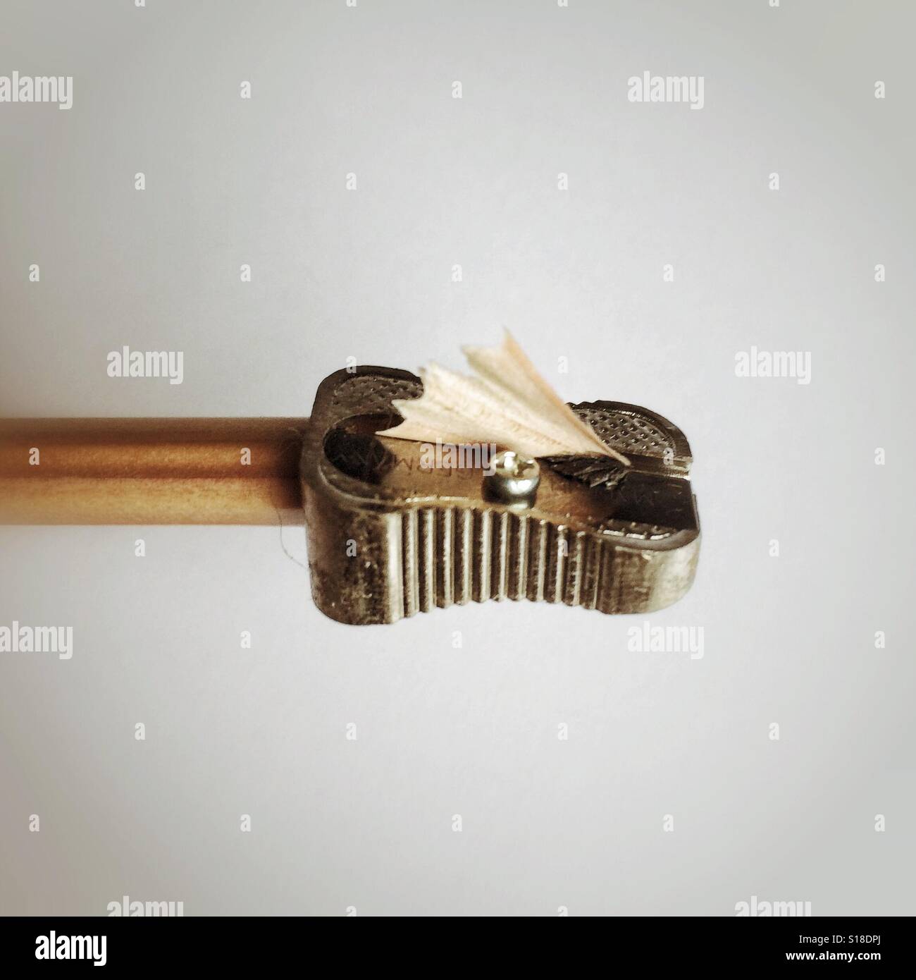 A pencil sharpener Stock Photo