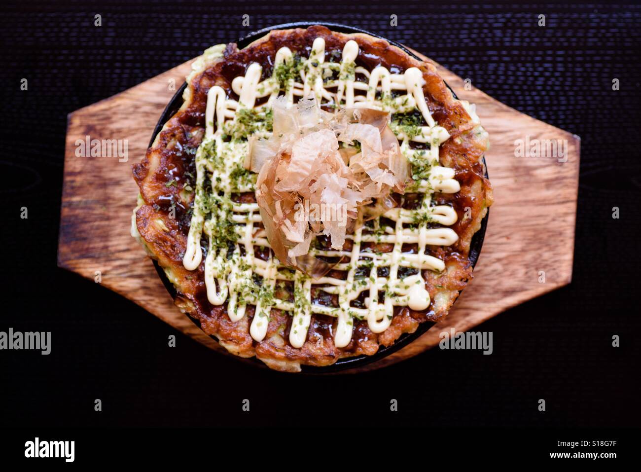 Okomiyaki Stock Photo