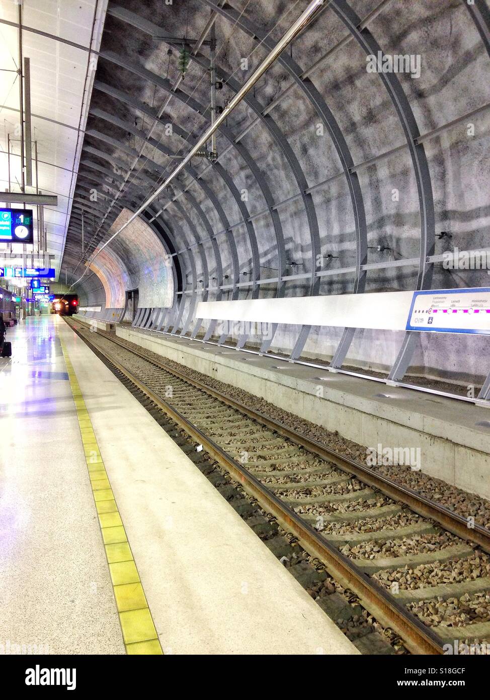 Tube, underground - Smartphone Captured Stock Image