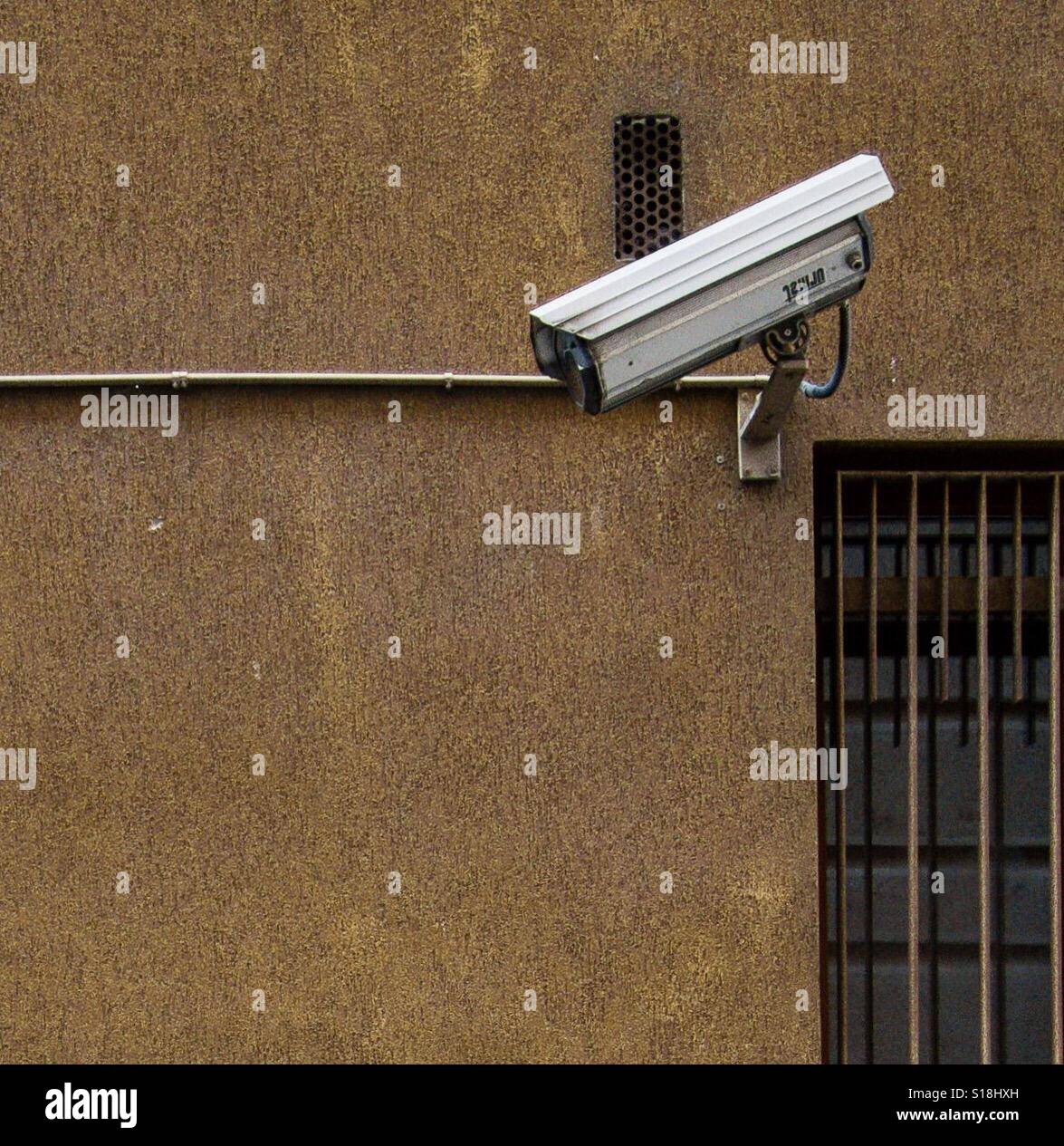 Old security camera Stock Photo Alamy