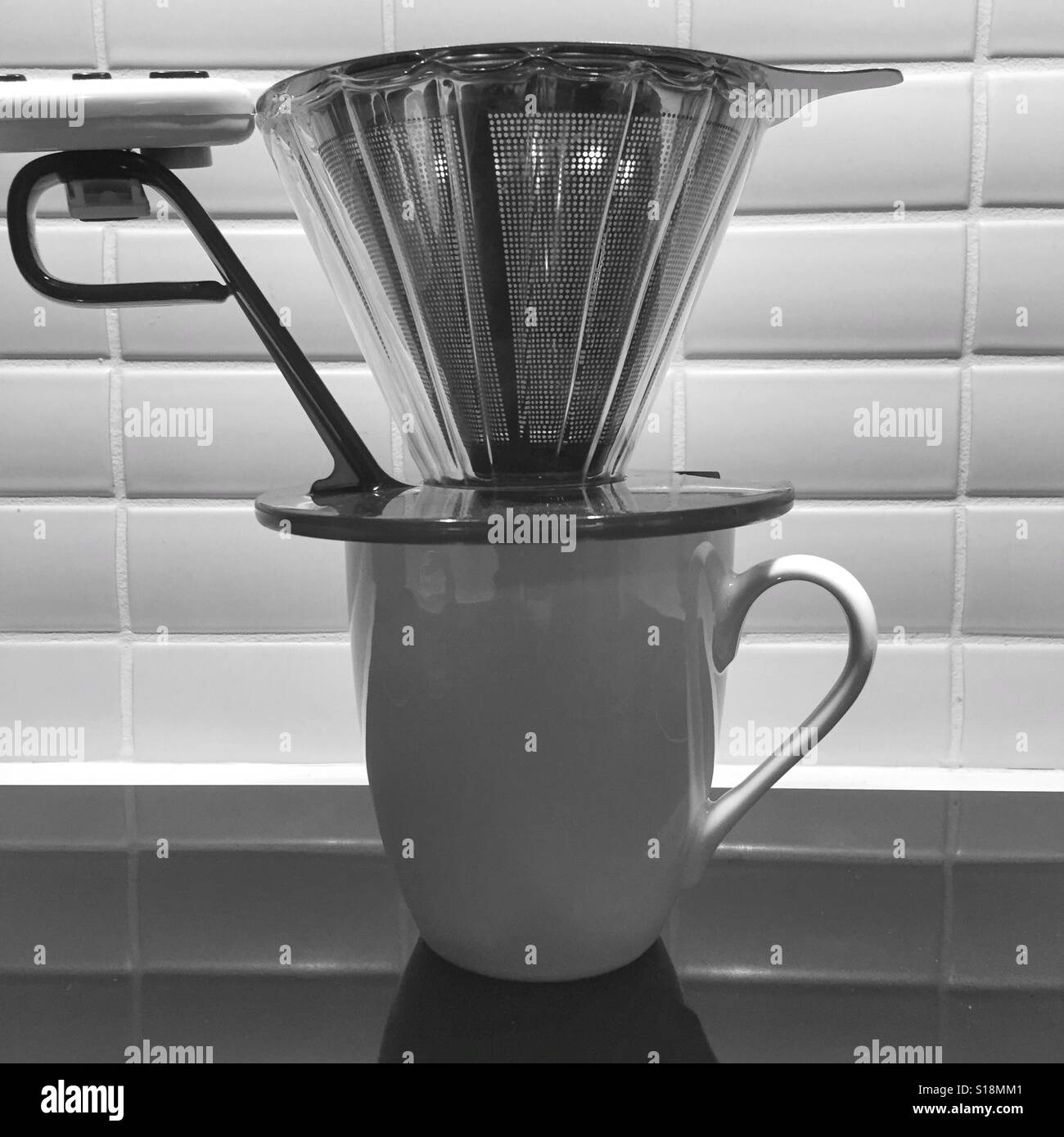 Speciality coffee brewing Stock Photo